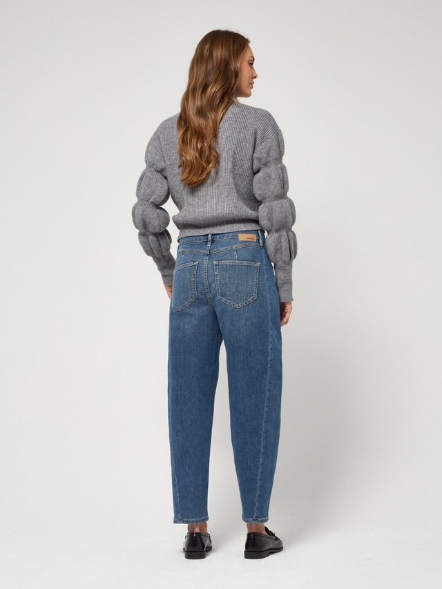 GANG 5-Pocket-Jeans »94BLAKE« mit eingesetztem Seitenstreifen, cropped
