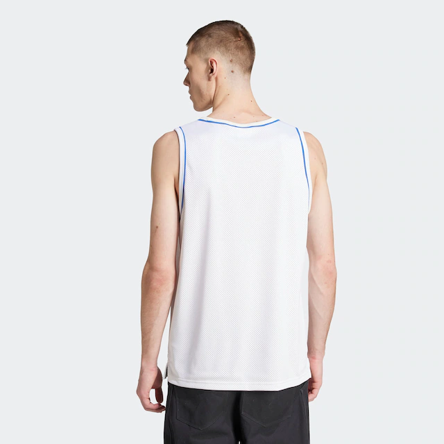 adidas Originals Tanktop »VEST« sportliche Schnittform, aus Polyester, ärmellos, sportlicher Stil