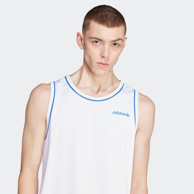 adidas Originals Tanktop »VEST« sportliche Schnittform, aus Polyester, ärmellos, sportlicher Stil