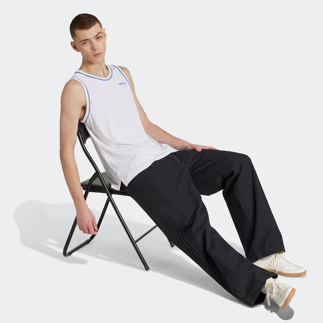 adidas Originals Tanktop »VEST« sportliche Schnittform, aus Polyester, ärmellos, sportlicher Stil