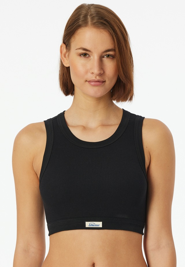 Schiesser Bustier »Revival Kollektion« Breite Abschlüsse an Dekolleté und Armausschnitt