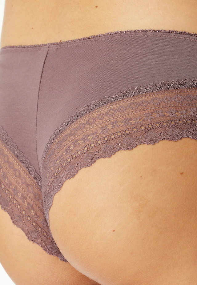 Schiesser Brasilslip »Modern Multipacks« Spitzenbänder, Single-Jersey, Baumwollmischung