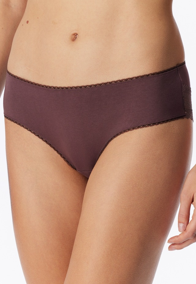Schiesser Brasilslip »Modern Multipacks« Spitzenbänder, Single-Jersey, Baumwollmischung