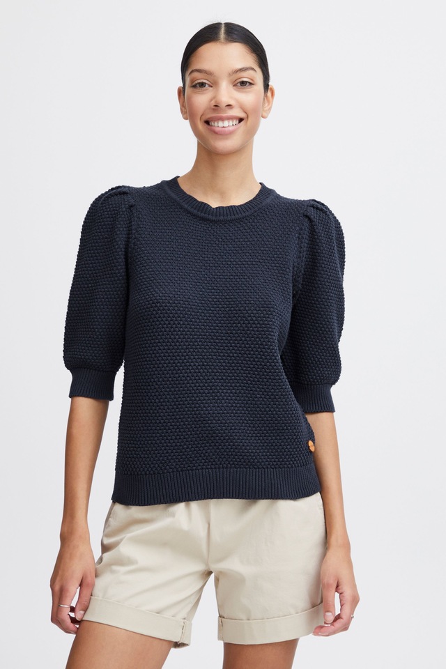 OXMO Strickfleece-Pullover »Strickpullover OXMicha«