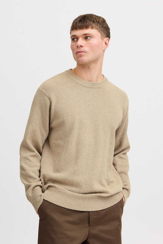!Solid Strickfleece-Pullover »Strickpullover SDIke«