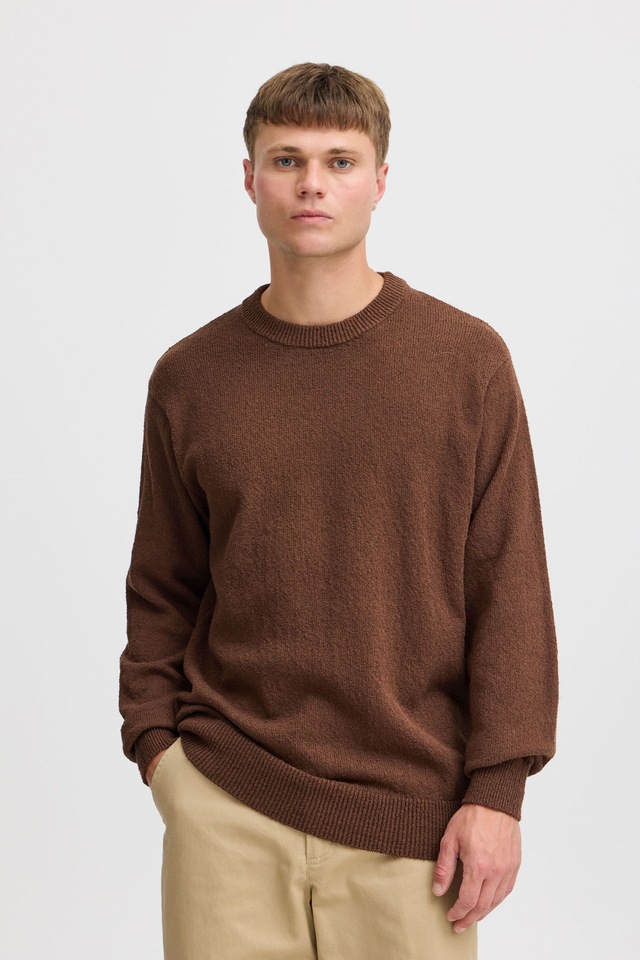 !Solid Strickfleece-Pullover »Strickpullover SDIke«