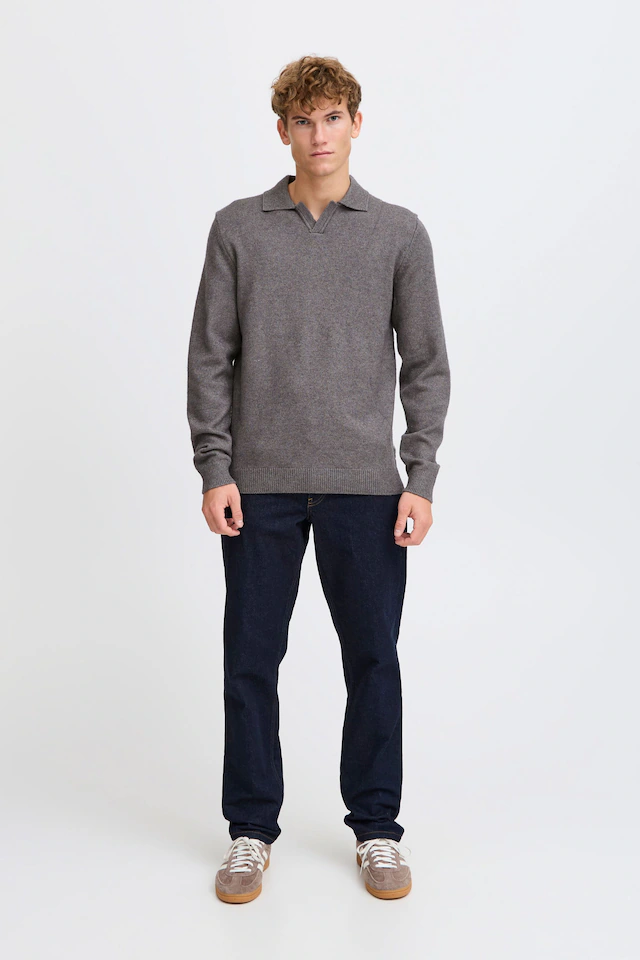 Casual Friday Strickfleece-Pullover »Strickpullover CFKarl«
