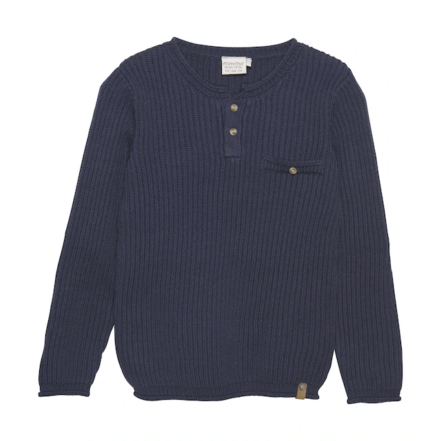Minymo Strickfleece-Pullover »Strickpullover MIPullover«
