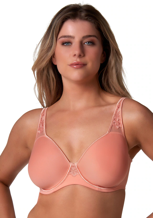 Elbrina Bügel-BH »Spacer Bra« vorgeformte Cups, breite Träger, mit Bügel, mit Spitze, feminin