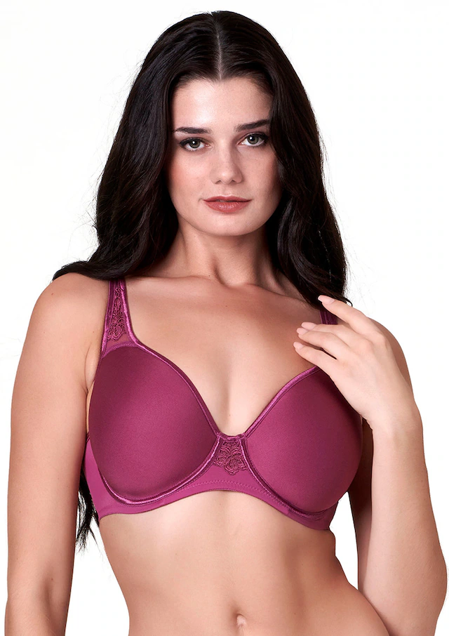 Elbrina Bügel-BH »Spacer Bra« vorgeformte Cups, breite Träger, mit Bügel, mit Spitze, feminin