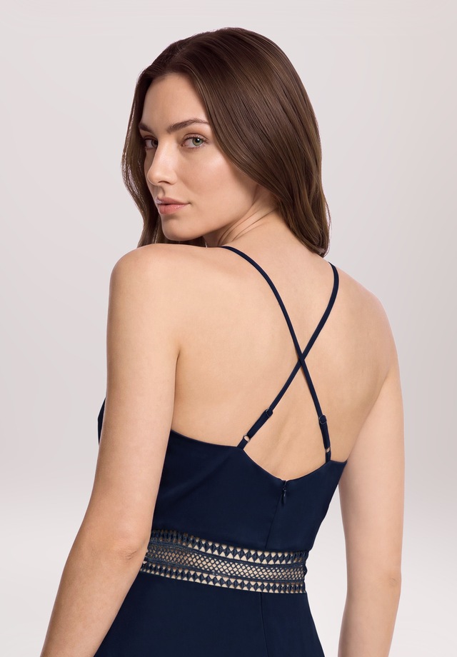 Vera Mont Cocktailkleid »Damen mit Wasserfallausschnitt« Ohne Tasche Stickerei