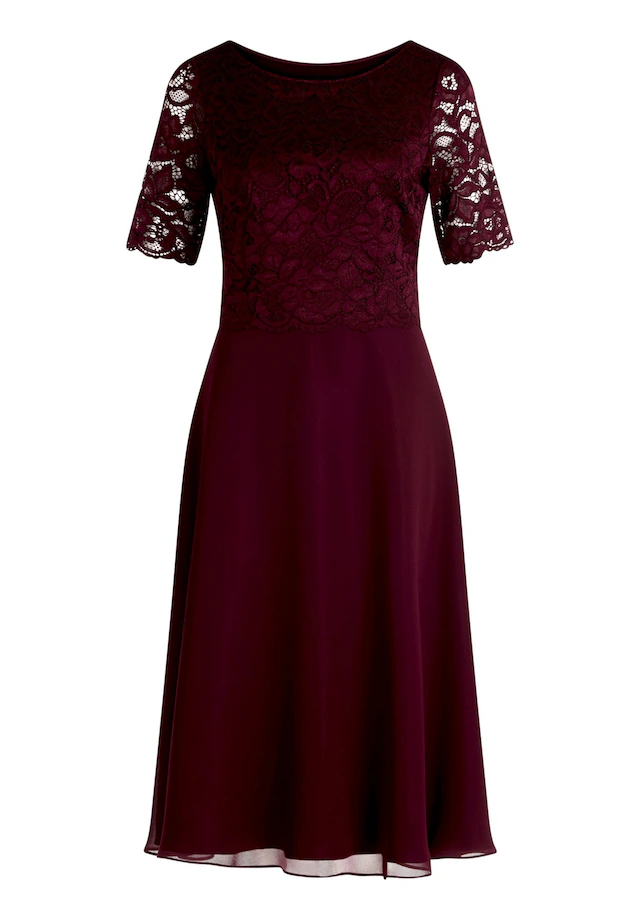 Vera Mont Cocktailkleid »Damen mit Spitze« Ohne Tasche Spitze