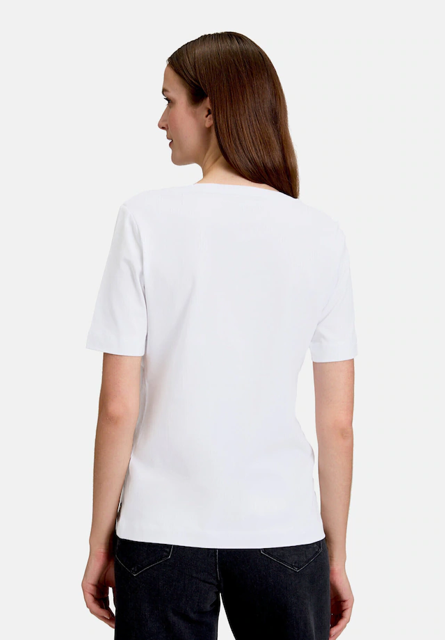 Betty&Co Kurzarmshirt »Damen mit Rundhalsausschnitt« 1 Stk. Form