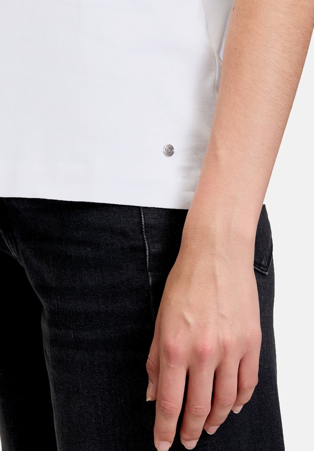 Betty&Co Kurzarmshirt »Damen mit Rundhalsausschnitt« 1 Stk. Form