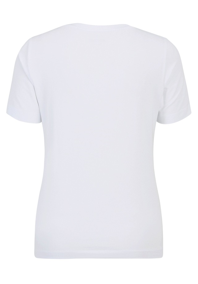 Betty&Co Kurzarmshirt »Damen mit Rundhalsausschnitt« 1 Stk. Form