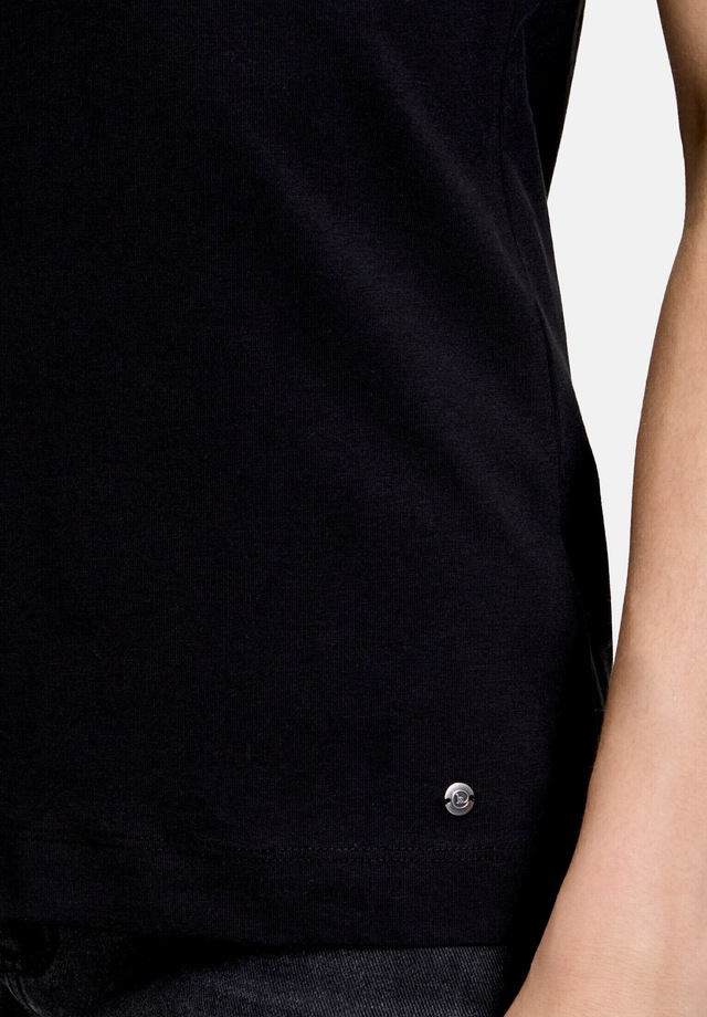 Betty&Co Kurzarmshirt »Damen mit Rundhalsausschnitt« 1 Stk. Form