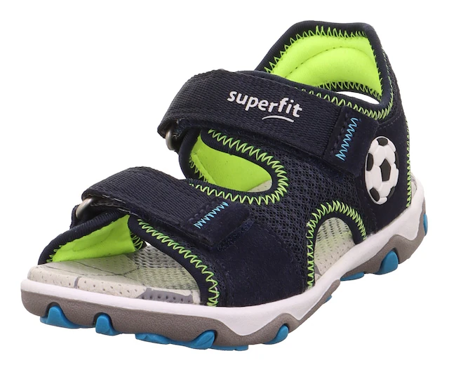 Superfit Sandale »MIKE 3.0 WMS: mittel« Trekkingschuh mit Klettverschluss, Größenschablone zum Download