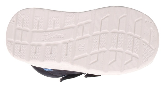 Superfit Klettschuh »BREEZE, WMS: mittel« Sneaker mit halbhohem Schaft, Größenschablone zum Download