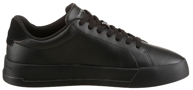 Tommy Hilfiger Sneaker »TH COURT LTH DETAIL ESS« , Freizeitschuh, Halbschuh, Schnürschuh mit seitlichem Logoschriftzug