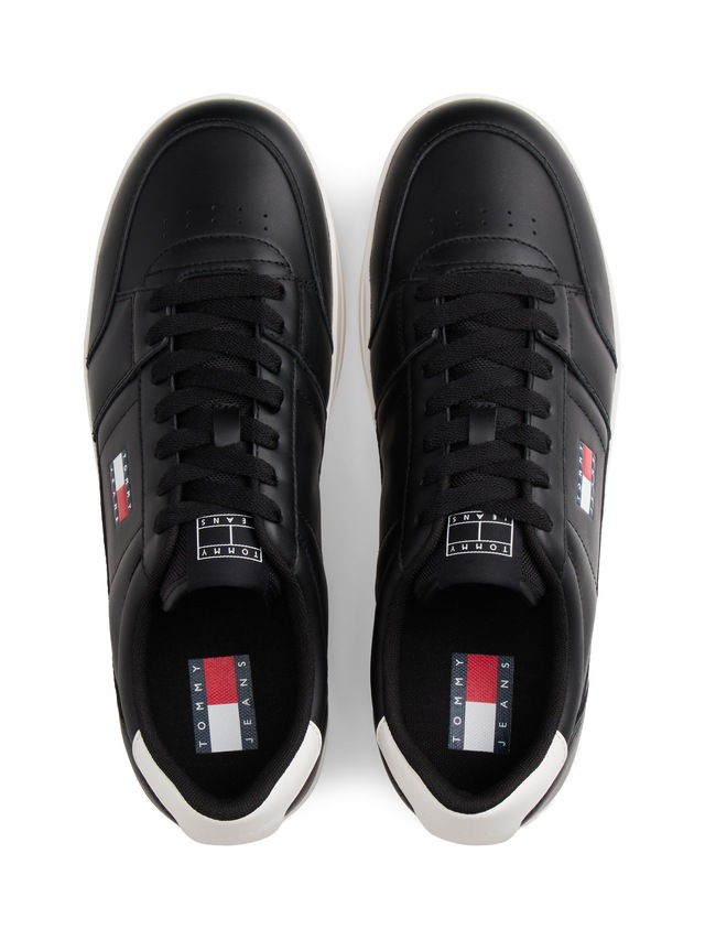 Tommy Jeans Sneaker »TJM THE GREENWICH NEW ESS« , Freizeitschuh, Halbschuh, Schnürschuh im Basekt-Style
