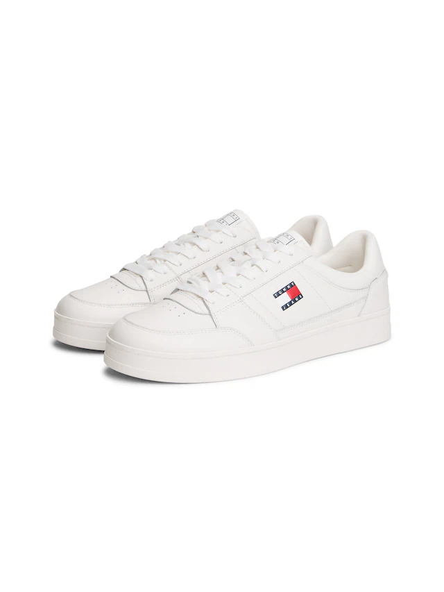 Tommy Jeans Sneaker »TJM THE GREENWICH NEW ESS« , Freizeitschuh, Halbschuh, Schnürschuh im Basekt-Style