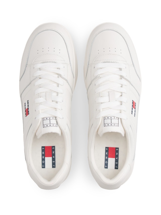 Tommy Jeans Sneaker »TJM THE GREENWICH NEW ESS« , Freizeitschuh, Halbschuh, Schnürschuh im Basekt-Style