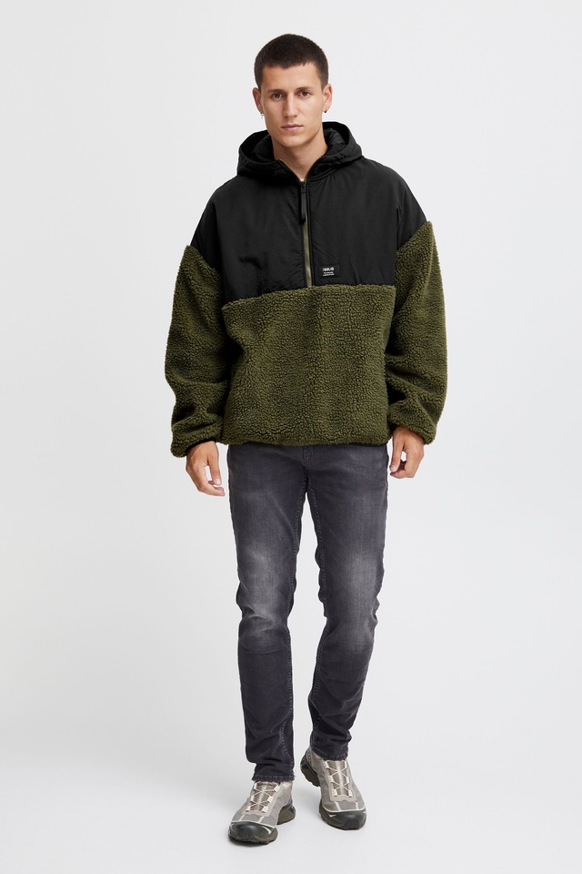 !Solid Kapuzenpullover »Teddy Halfzip-Hoodie SDMarco«