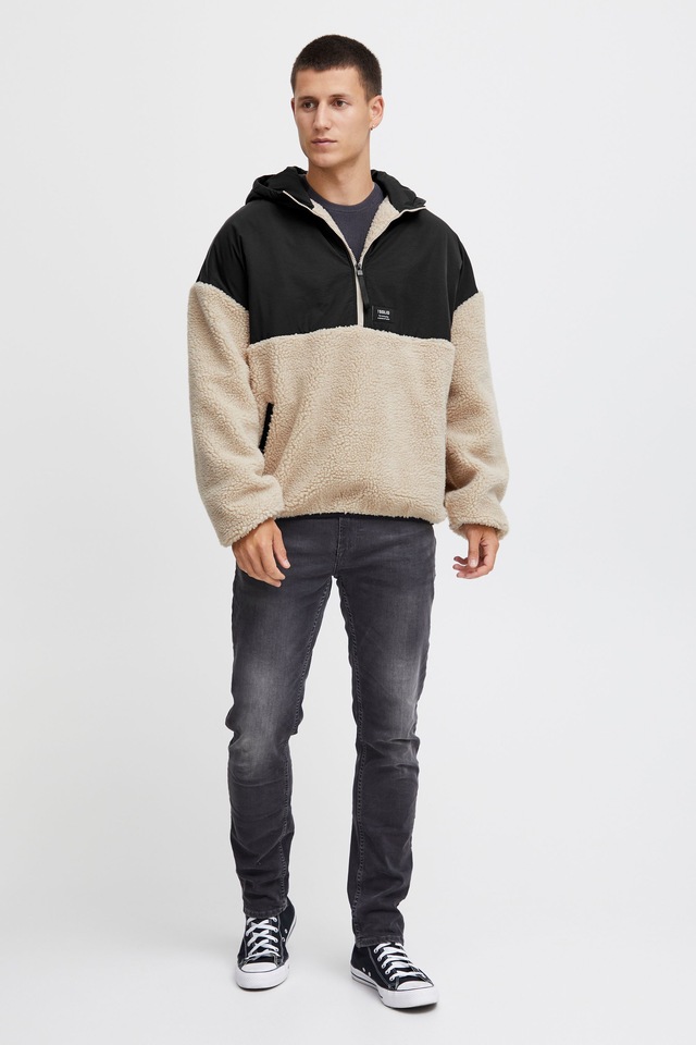 !Solid Kapuzenpullover »Teddy Halfzip-Hoodie SDMarco«