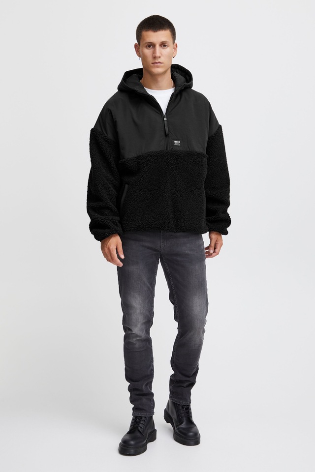 !Solid Kapuzenpullover »Teddy Halfzip-Hoodie SDMarco«
