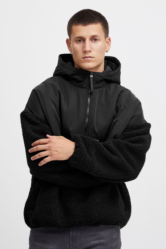 !Solid Kapuzenpullover »Teddy Halfzip-Hoodie SDMarco«