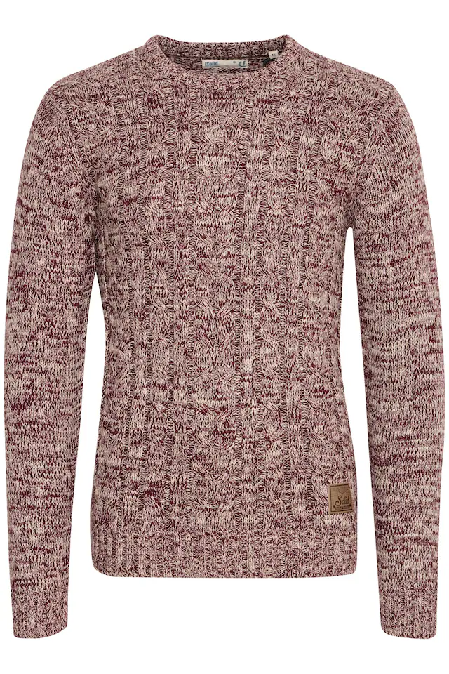 !Solid Strickfleece-Pullover »Strickpullover SDPhilemon«