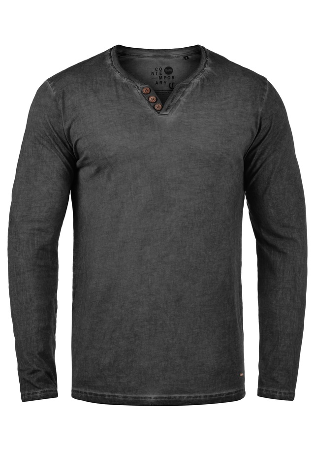 !Solid V-Shirt »V-Shirt SDTinox«