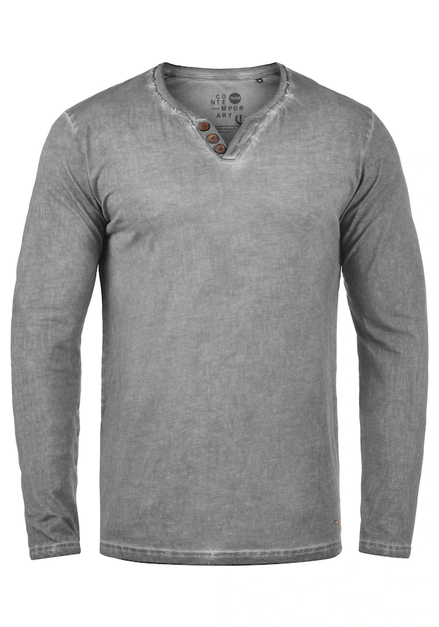 !Solid V-Shirt »V-Shirt SDTinox«