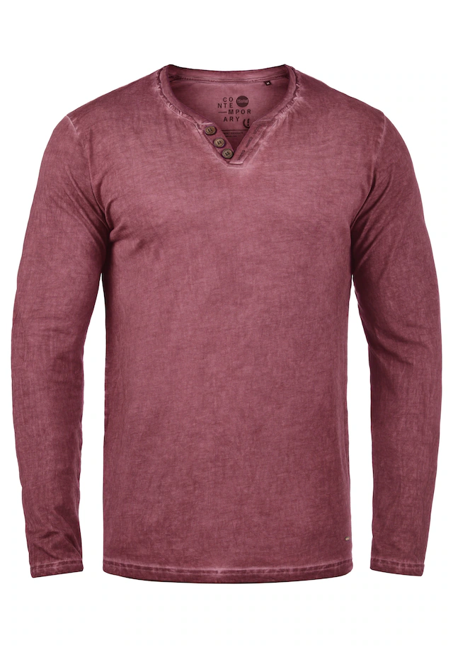 !Solid V-Shirt »V-Shirt SDTinox«