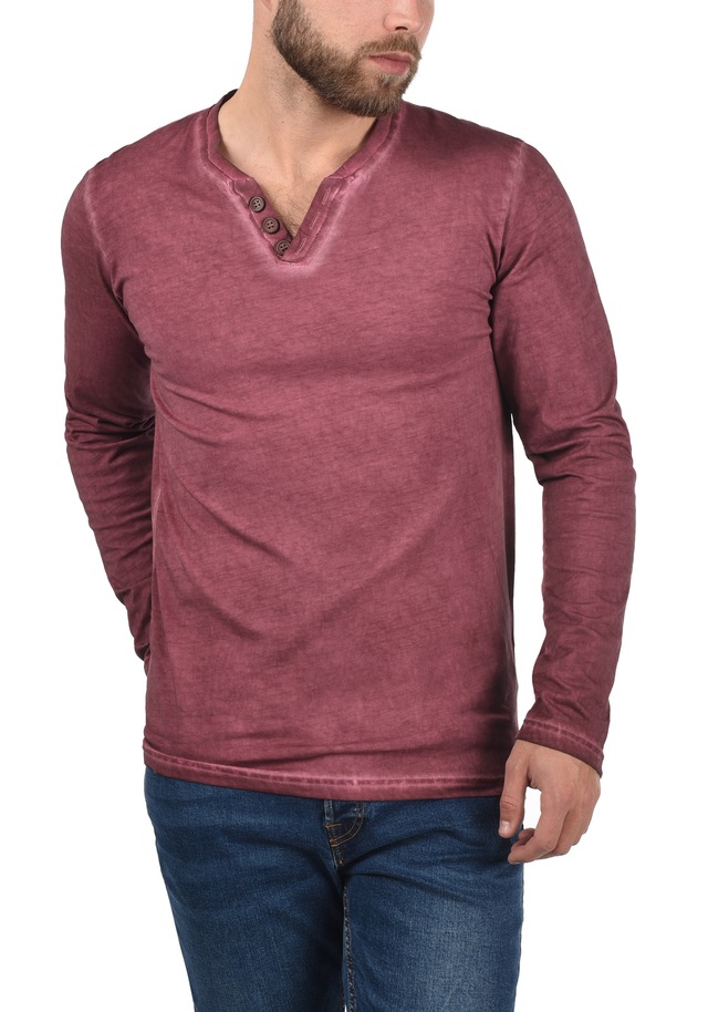 !Solid V-Shirt »V-Shirt SDTinox«