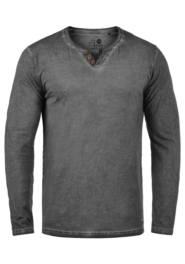 !Solid V-Shirt »V-Shirt SDTinox«