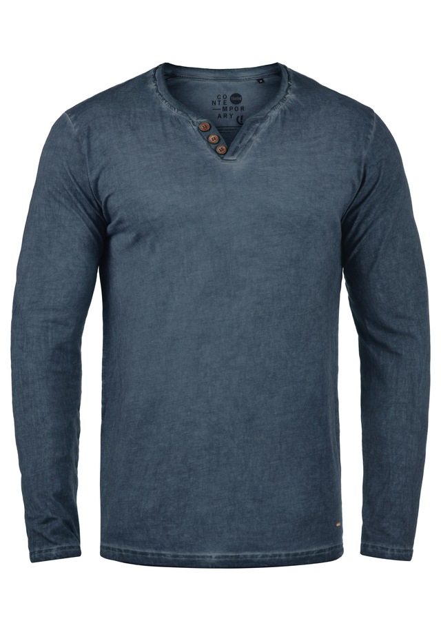 !Solid V-Shirt »V-Shirt SDTinox«