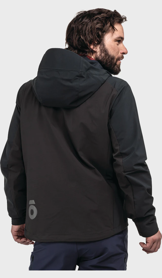 Schöffel Outdoorjacke »Bike Hybrid Jk Style Salza MNS« mit Kapuze