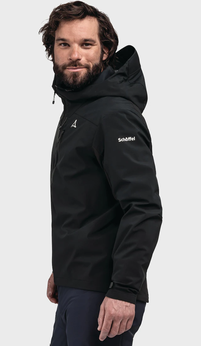 Schöffel Outdoorjacke »Bike Hybrid Jk Style Salza MNS« mit Kapuze