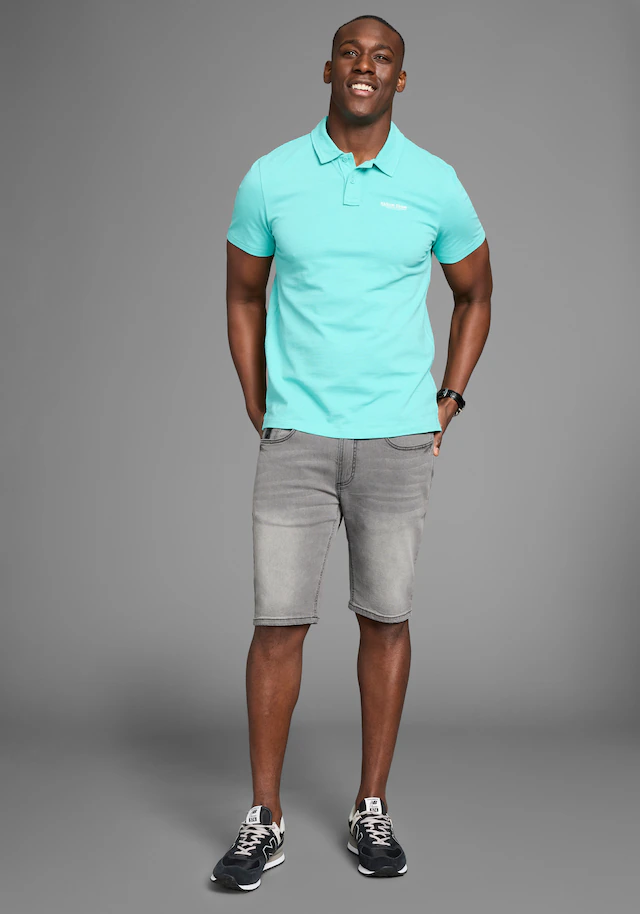 Bruno Banani Poloshirt Poloshirt in schmaler Passform