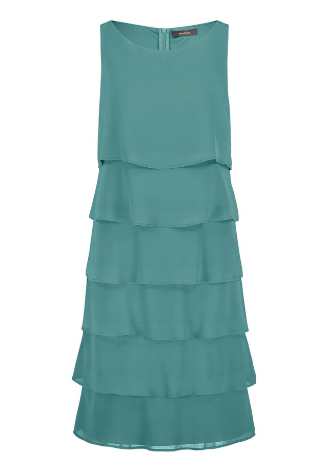 Vera Mont Cocktailkleid »Damen mit Volant« Ohne Tasche Volant