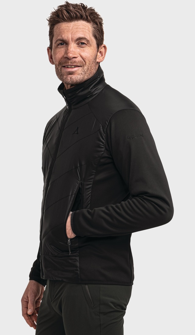 Schöffel Fleecejacke »Hiking Hybrid Jk Style Cascata MNS« ohne Kapuze