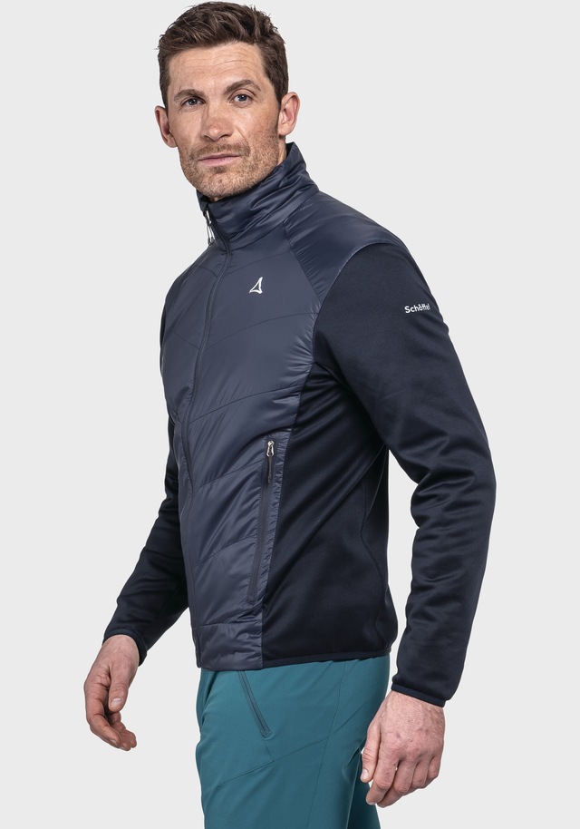 Schöffel Fleecejacke »Hiking Hybrid Jk Style Cascata MNS« ohne Kapuze