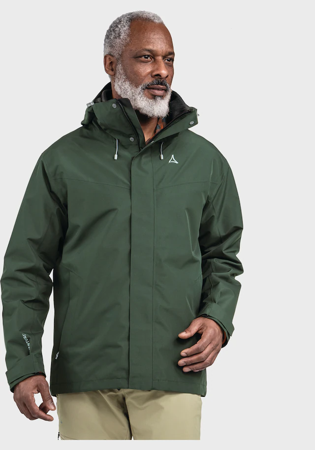 Schöffel Doppeljacke »3in1 Jacket Style Okere MNS« mit Kapuze