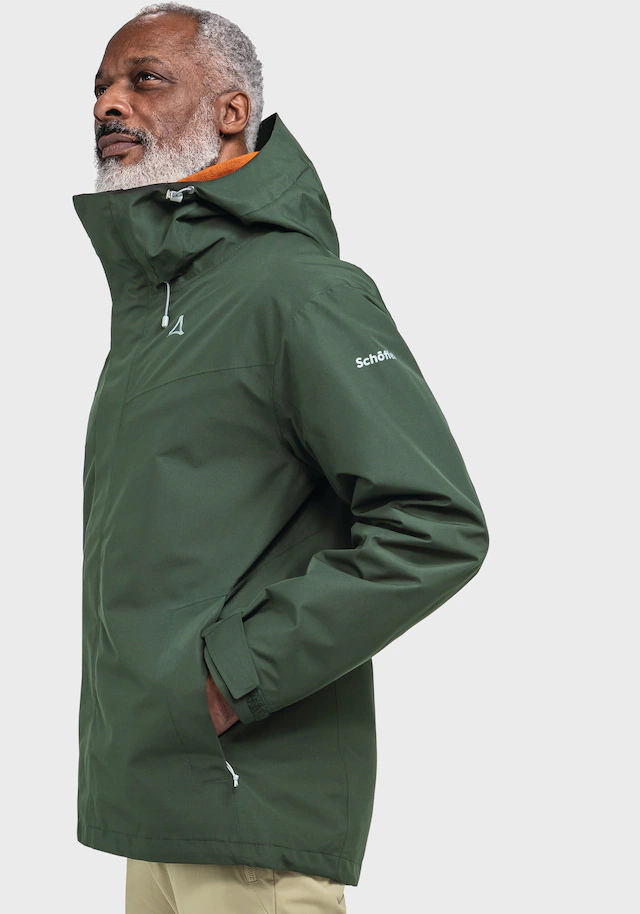Schöffel Doppeljacke »3in1 Jacket Style Okere MNS« mit Kapuze