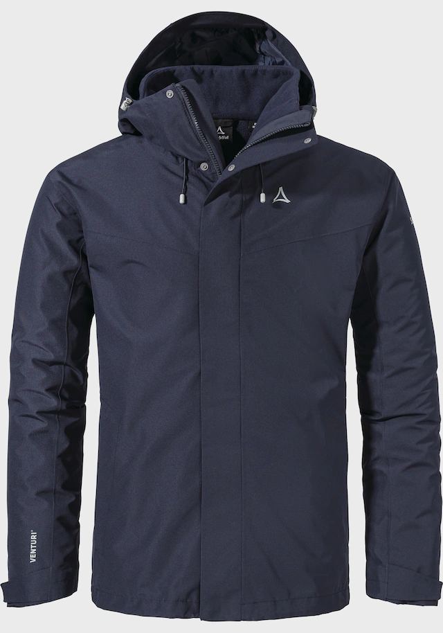 Schöffel Doppeljacke »3in1 Jacket Style Okere MNS« mit Kapuze