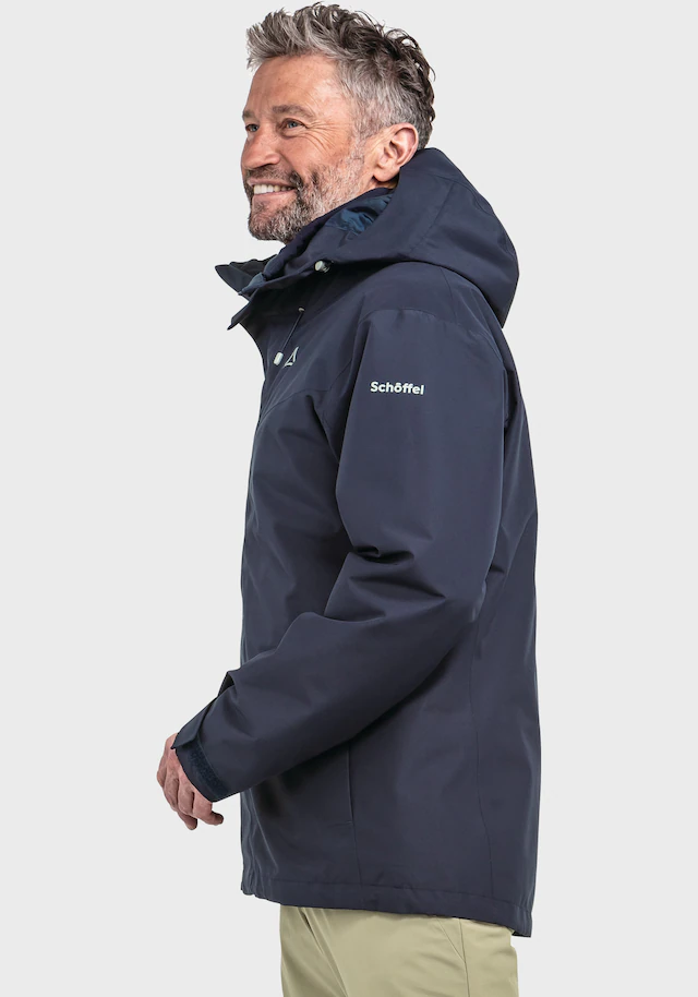 Schöffel Doppeljacke »3in1 Jacket Style Okere MNS« mit Kapuze