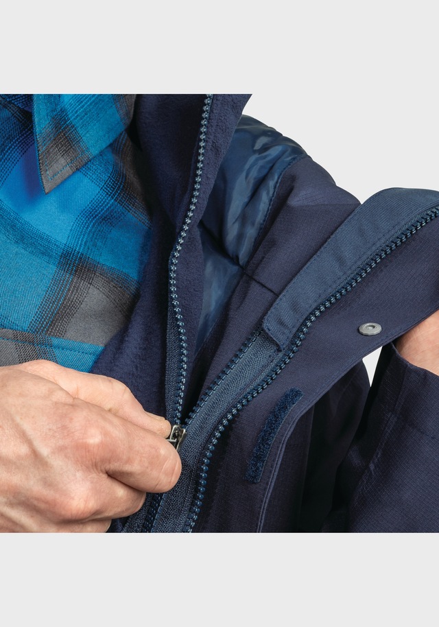 Schöffel Doppeljacke »3in1 Jacket Style Okere MNS« mit Kapuze