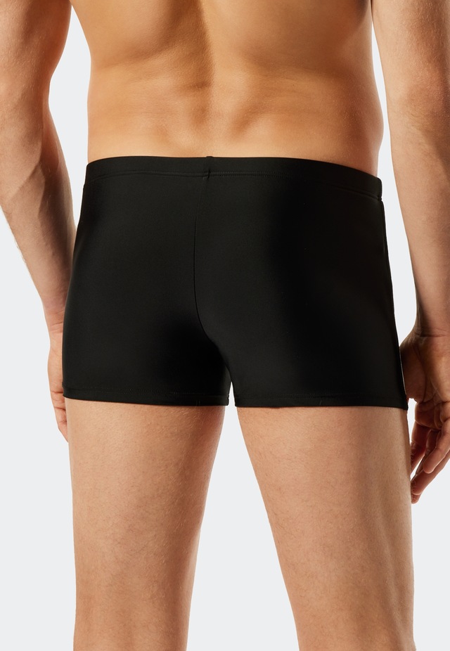 Schiesser Badehose »Nautical Casual« mit seitlichen Streifen, flache Reißverschlusstasche
