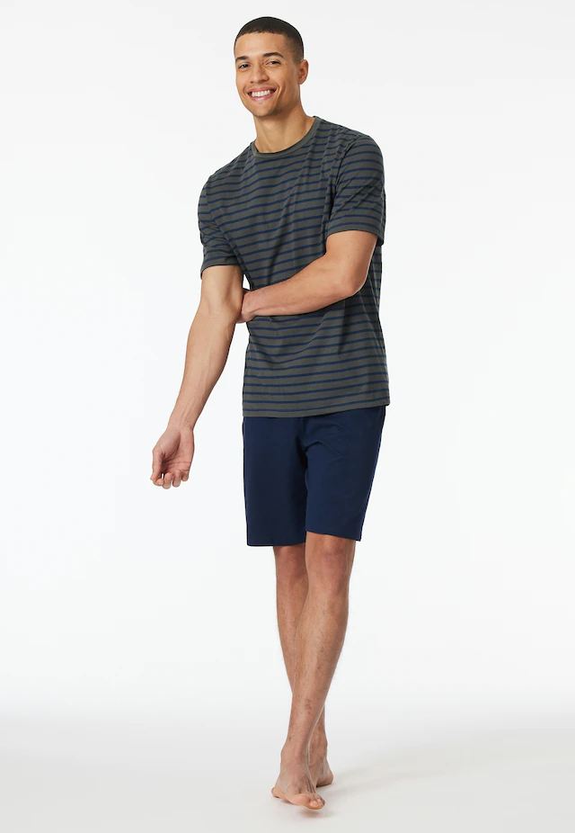Schiesser Shorty »Casual Essentials« 2 tlg. mit Streifen